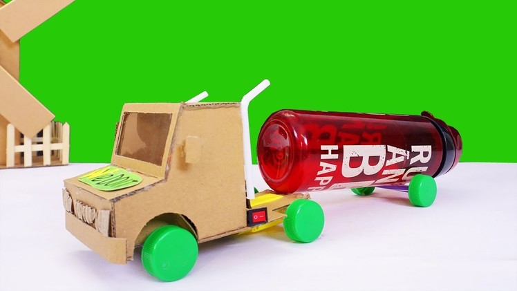 How To Make Container Truck for Kids