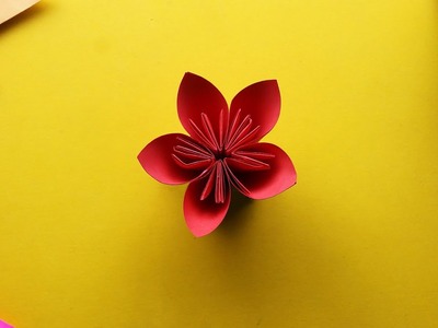 How to make Modular Origami Kusudama Flower - 92Crafts