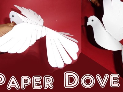 How To Make Paper Dove | Origami| - Simple Arts N Crafts