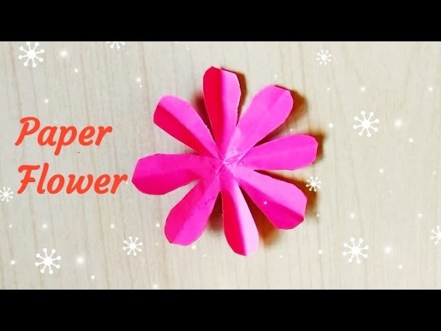 How to make Paper Flower Origami | Flower Making | DIY Paper Crafts