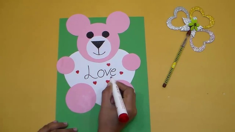 How To make teddy Bear From Paper I paper Crafts ideas,DIY ideas