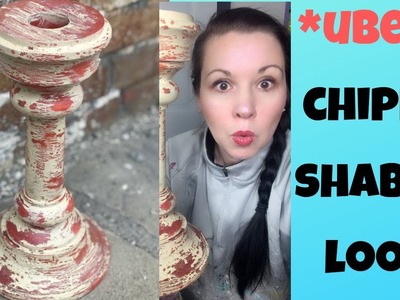 How To Paint Super Uber Shabby Style | Chippy Hippy Juice At Work