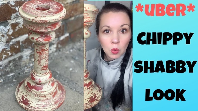How To Paint Super Uber Shabby Style | Chippy Hippy Juice At Work