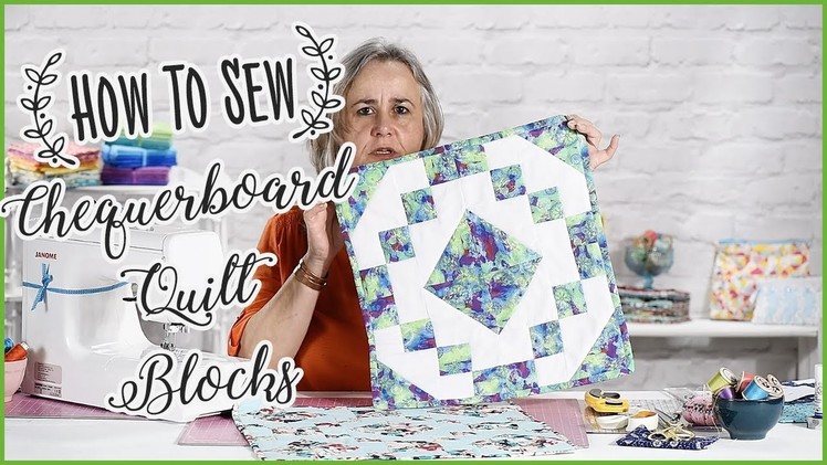 How To Sew Chequerboard Quilt Blocks