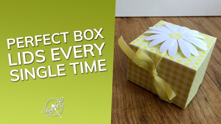 Learn how to make the Perfect Box Lid every single time!