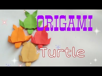 Butterfly Origami Turtle How To Make Simple Paper Turtle