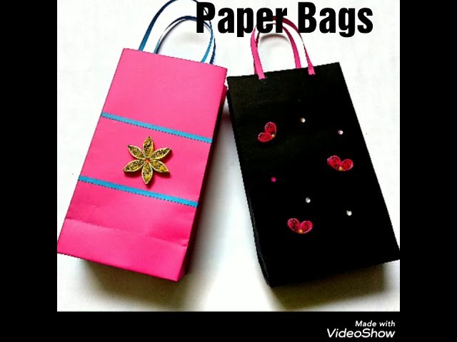 Paper bags, How to make paper bag, Paper crafts, Bags made with paper, How to make bag, Gift bags