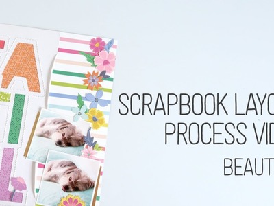 Pink Paislee Design Team. Scrapbook Layout. Beautiful ????