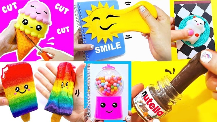 15 DIY SCHOOL SUPPLIES (Stress Relievers) | Easy & Cute Back to School Projects #1