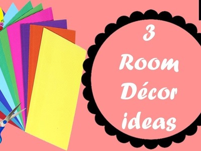 3 room decor ideas with paper | rental appartment decor ideas |easy home decorating ideas with paper