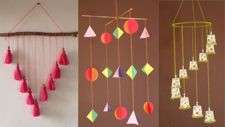5 DIY Room Decor 2019 ! DIY Projects ! Home Decor | Dhara Patel