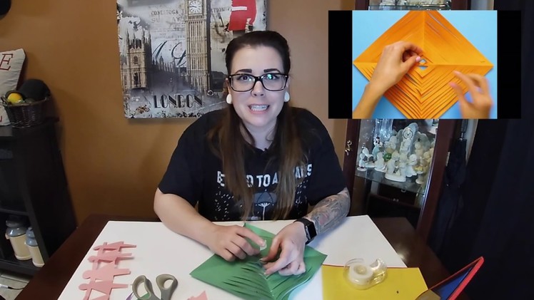 Attempting Paper Crafts for Kids
