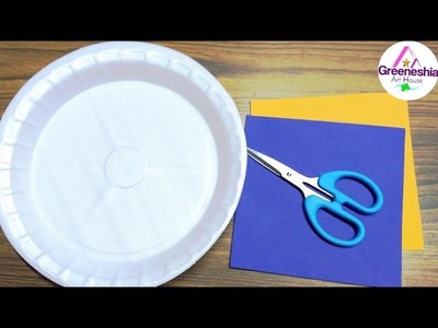 Best out of waste paper plates crafts | Easy paper plate crafts for kids | Crafts for kids