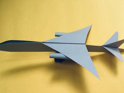 DIY | how to make paper jet plane | origami paper plane | easy DIY paper plane