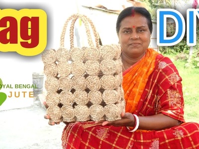 DIY Make Marketing BAG with Jute Braid rope at home|#Jute Bag DIY,#Marketing Bag|Jute DIY Craft Idea
