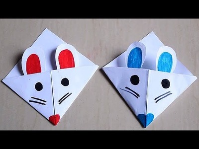 DIY - Mice Corner Bookmarks || Easy Paper Corner Bookmarks