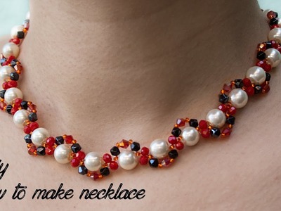 (DIY) NECKLACE | HOW TO MAKE NECKLACE | JEWERLY MAKING