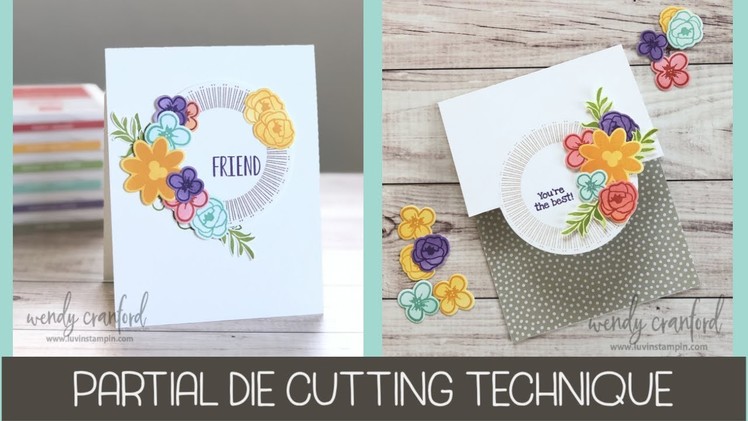 How To Do Partial Die Cutting & Spring Break Story