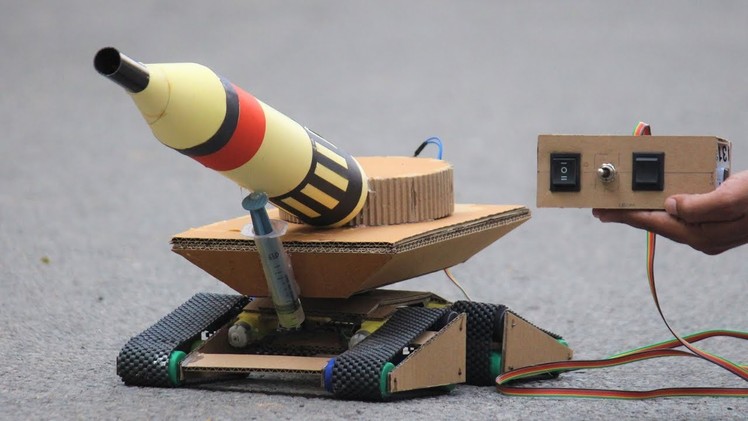 How to make a cannon - Cardboard DIY