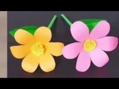 How to make a easy paper flower || Art Handwork