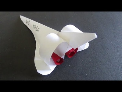 How to make a paper rocket|Simple Rocket Launcher - Easy paper Rocket launcher