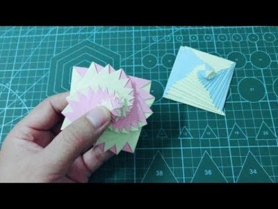 How to make an Origami Magic Flower with Square Paper | Easy Origami Tutorial