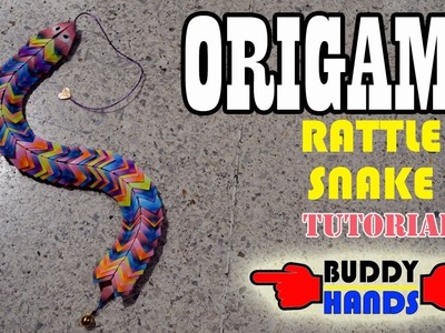 How to make an ORIGAMI Rattlesnake(종이접기 방울뱀)