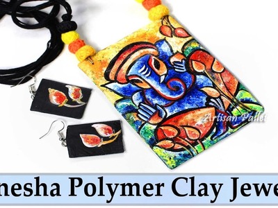 How to make Beautiful Polymer Clay Jewellery Designs by @Artisan Pallet