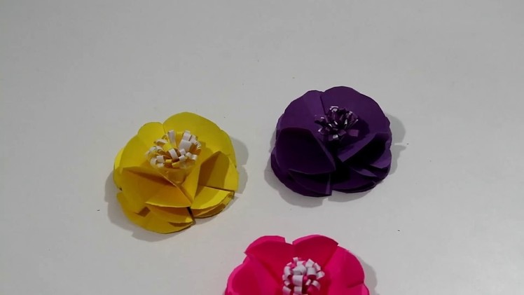How to Make Easy Paper Flowers