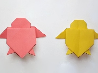 How To Make Origami Turtle - Easy Origami Turtle