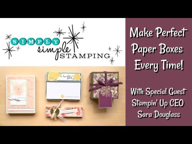 Make Perfect Paper Boxes Every Time!