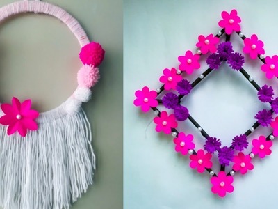 My most viewed and unexpected viral paper flower and woolen wall hanging videos. Wall hanging