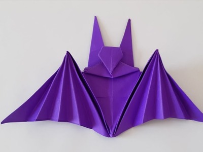 Origami Paper Art -How to Make a Bat ???? Como Fazer um Morcego (All Paper Art)