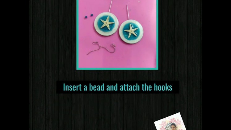Paper based earrings using pearl pigments