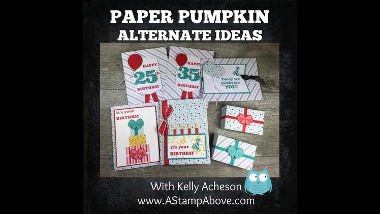 Paper Pumpkin Alternate Ideas