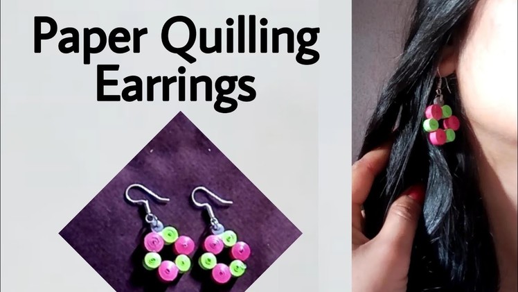 Paper Quilling Earrings (Girly DIY)