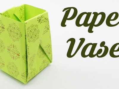 Paper Vase, Easy Origami for Kids, Basic origami, Simple Origami for Beginners, Paper Origami