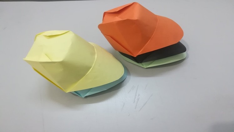 Sombrero de papel Origami - How To Make a Paper Cap - Make a Paper Hat