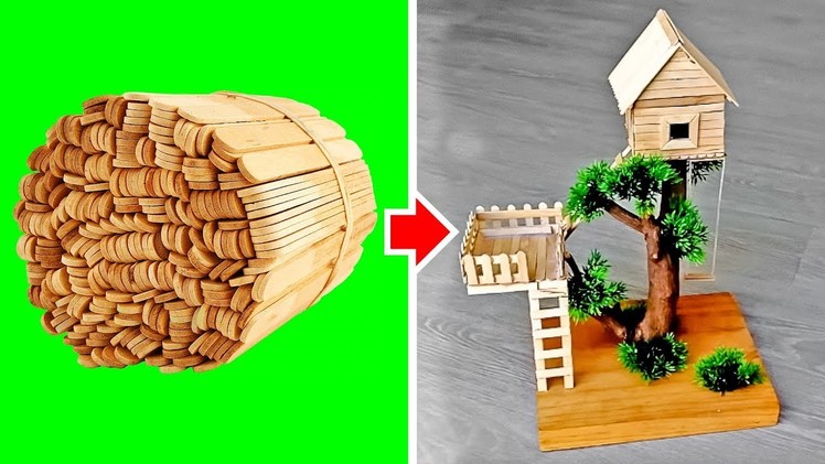 TRY THIS AT HOME: 4 EASY & CREATIVE DIY IDEAS FROM POPSICLE STICKS