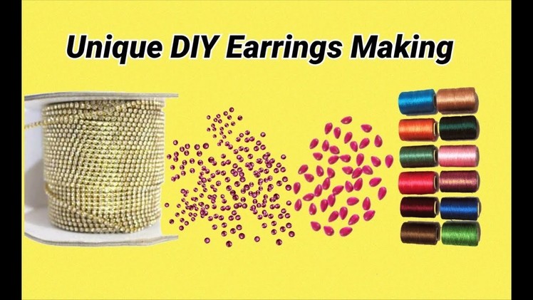 Unique DIY Earrings Making At Home