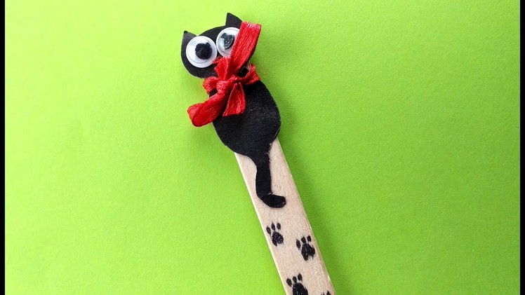 5 DIY Super Cute Cat Bookmarks