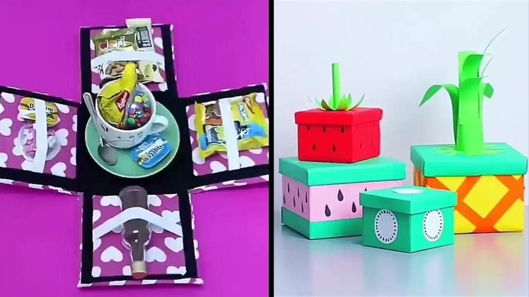 Best Gift Box Ideas 2019 | DIY Gift Boxes, Decorative Boxes