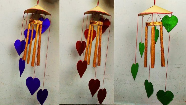 Best Use Of Old Wedding cards. DIY Wind Chime DIY Wind Chime.jhumar.Wall Hanging From waste