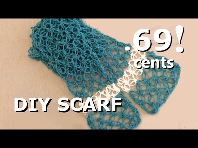 Chicago Salvation Army: $1 DIY scarf !