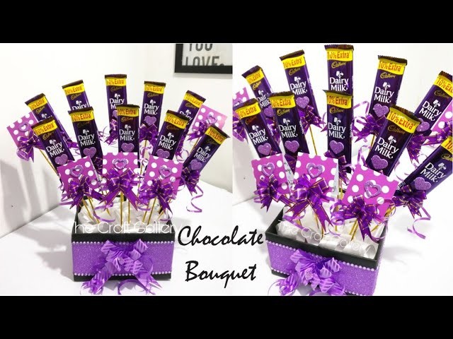 DIY Chocolate Bouquet || Cadbury Dairy Milk Bouquet || Easy Birthday Gift Idea