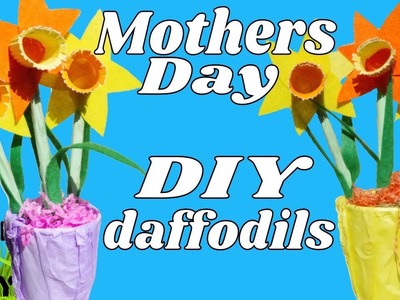 Diy daffodils | super easy craft