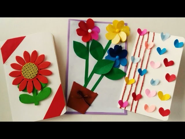 ☆DIY Easy and Simple Greeting Cards Out of Waste Material| Handmade Greeting Cards