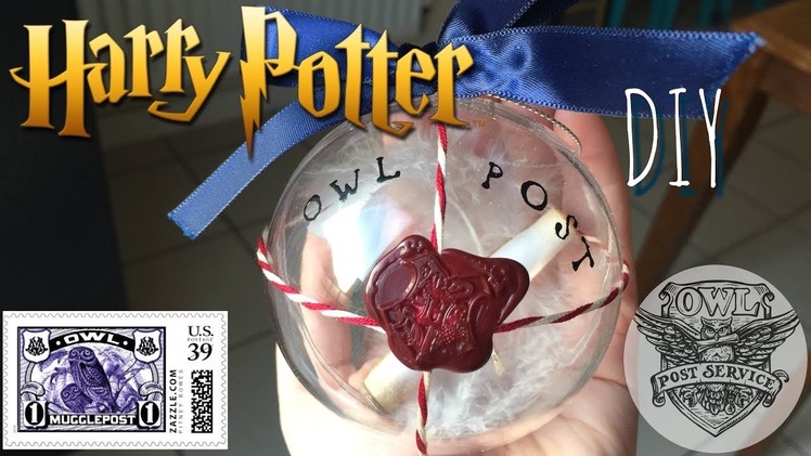 DIY Harry Potter.  Owl Post Bobble