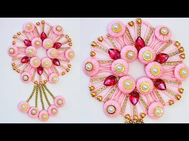 DIY Innovative Ideas Of Door Hanging.Best Out Of Waste Woolen and Bangles Ideas.Woolen Craft Ideas 2