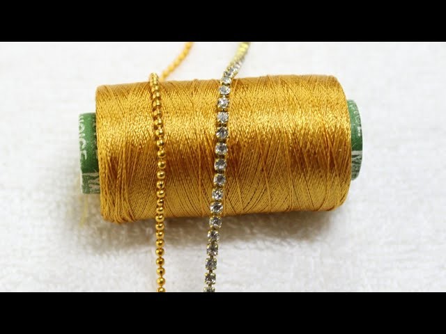 DIY Silk Thread Bracelet by MISS. ARTOFY